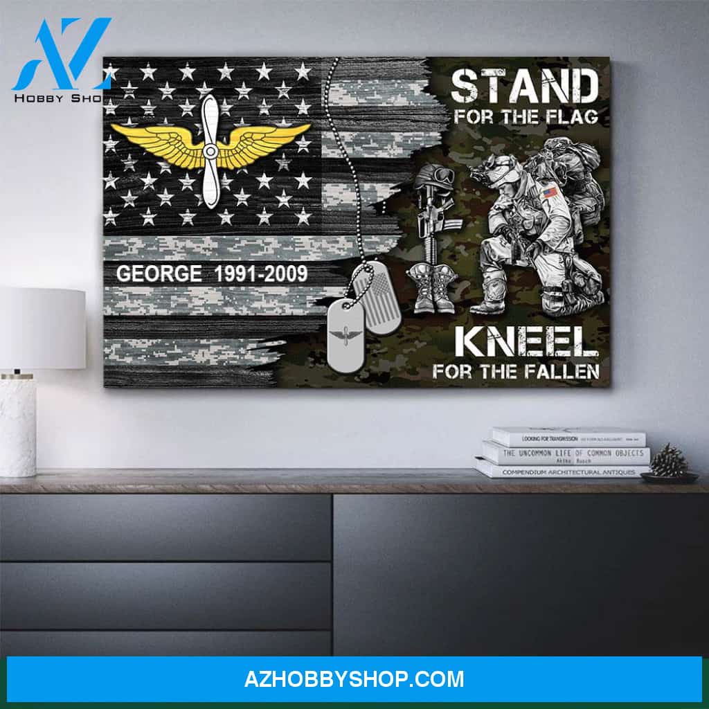 Personalized Canvas Army Aviation Nvl