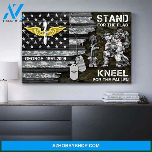 Personalized Canvas Army Aviation Nvl