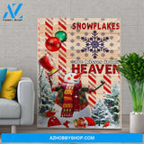 Personalized Canvas Christmas Snowman American Wall Art For Christmas Gift Canvas Wall Art