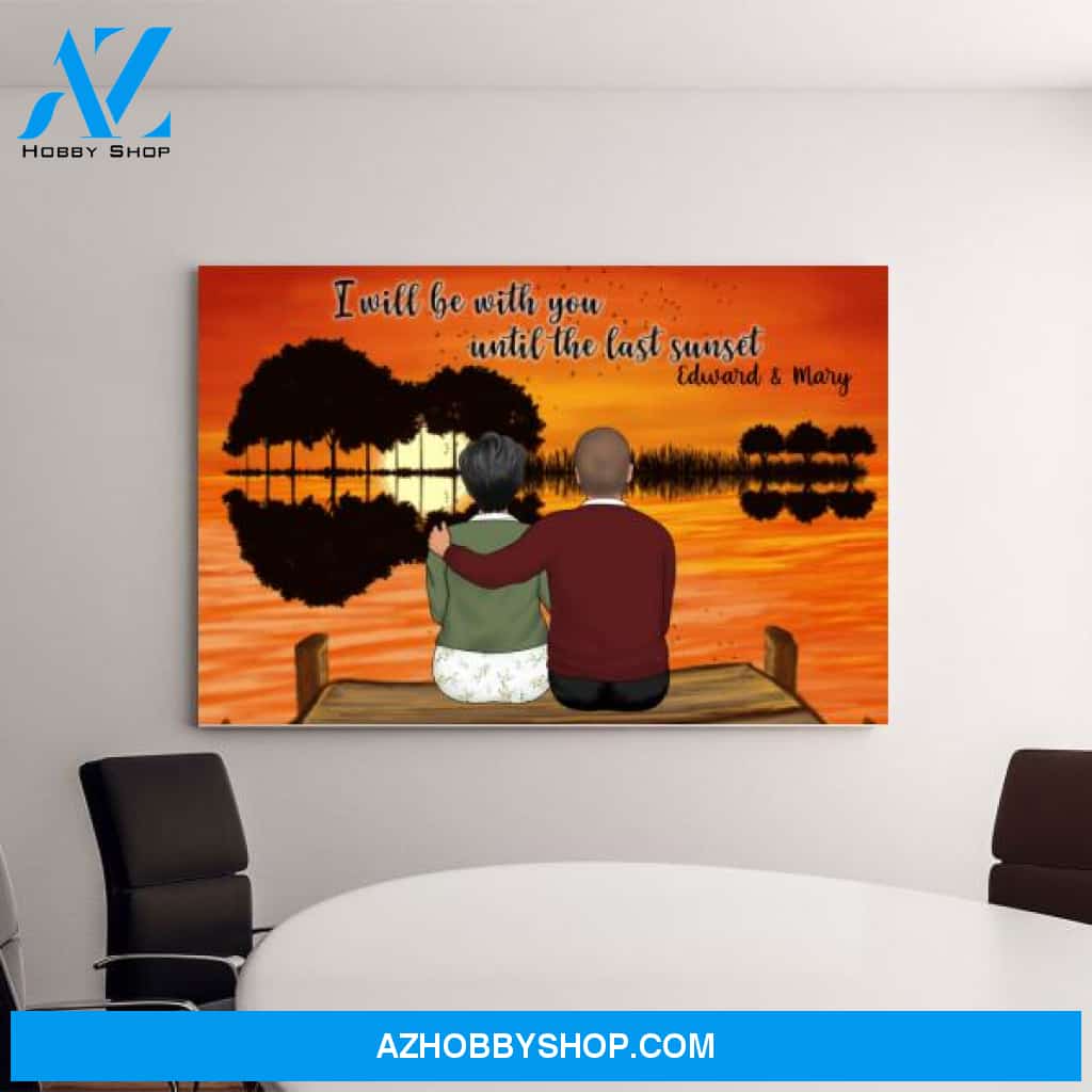 Personalized Canvas, Father Mother Wedding Anniversary, Gift for Family, Gift for Parent Anniversary