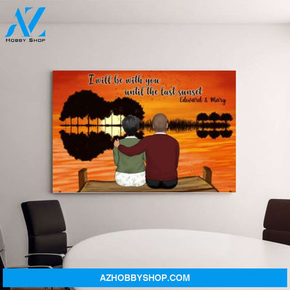 Personalized Canvas, Father Mother Wedding Anniversary, Gift for Family, Gift for Parent Anniversary