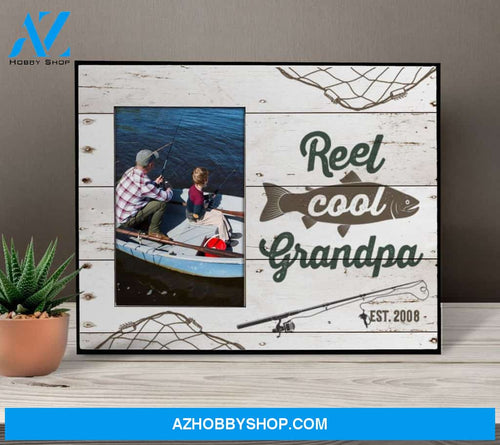 Personalized Canvas, fishing Canvas And Poster, Wall Decor Visual Art, Gift Father's Day