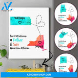 Personalized Canvas For Dad - Best Father's Day Gifts 2021 - Daddy Gifts From Son