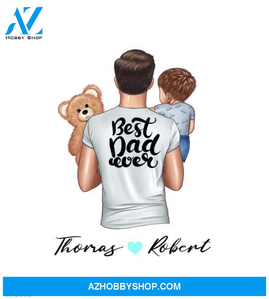 Personalized Canvas For Dad - Father's Day Gift Ideas - Meaningful Gifts For Dad
