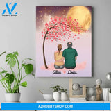 Personalized Canvas For Dad - Unique Gifts For Dad - Up To 4 Daughters