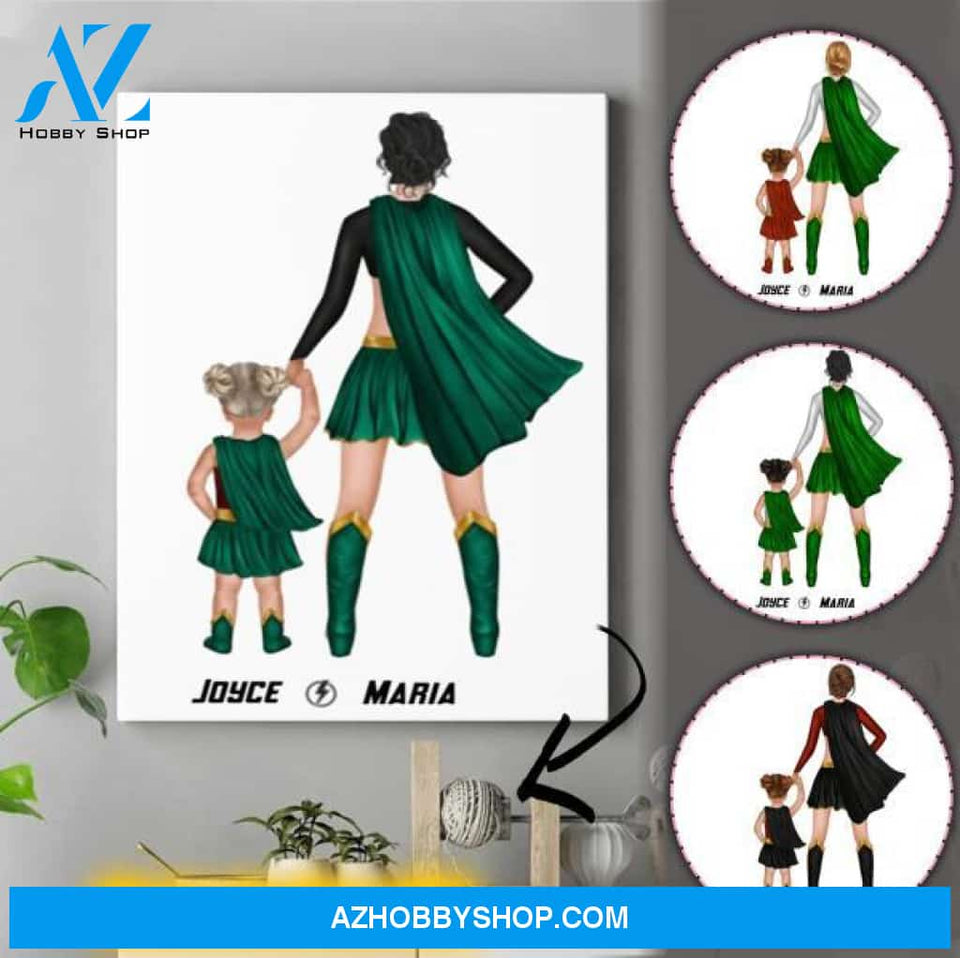 Personalized Canvas For Mom - Birthday Gifts For Mom - Best Gift For Daughter