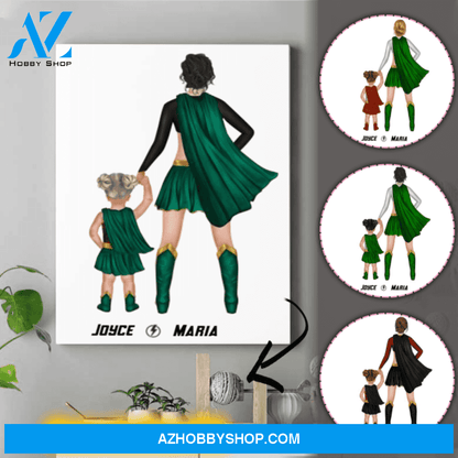 Personalized Canvas For Mom - Birthday Gifts For Mom - Best Gift For Daughter