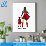 Personalized Canvas For Mom - Birthday Gifts For Mom - Best Gift For Daughter