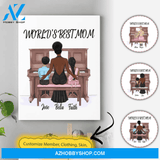 Personalized Canvas For Mom - Christmas Gifts For Mom - Best Gift For Mom Birthday