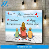 Personalized Canvas From Son To Mother