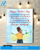 Personalized Canvas Gift For Yorkshire Mom-Hanging Art Above Bed