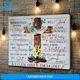 Personalized Canvas I Can Only Imagine Christmas Gift Idea Canvas Wall Art