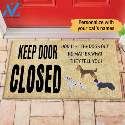 Personalized Carpet Dog Printing NVL-DMQ001 | Welcome Mat | House Warming Gift