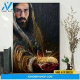 Personalized Cat Jesus With Cats In My Heart Jesus 3