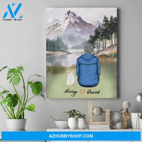 Personalized Cat Lover Canvas - Loss Of Cat Gift - Up To 4 Cats