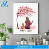 Personalized Cat Lover Canvas - Cat Mom Mother'S Day Gifts - Up To 3 Cats