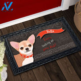 Personalized Chihuahua Doormat - 18" x 30"