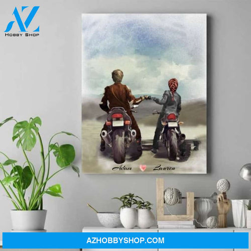 Personalized Couple Canvas - Best Gifts For Couples - Cute Couple Gifts