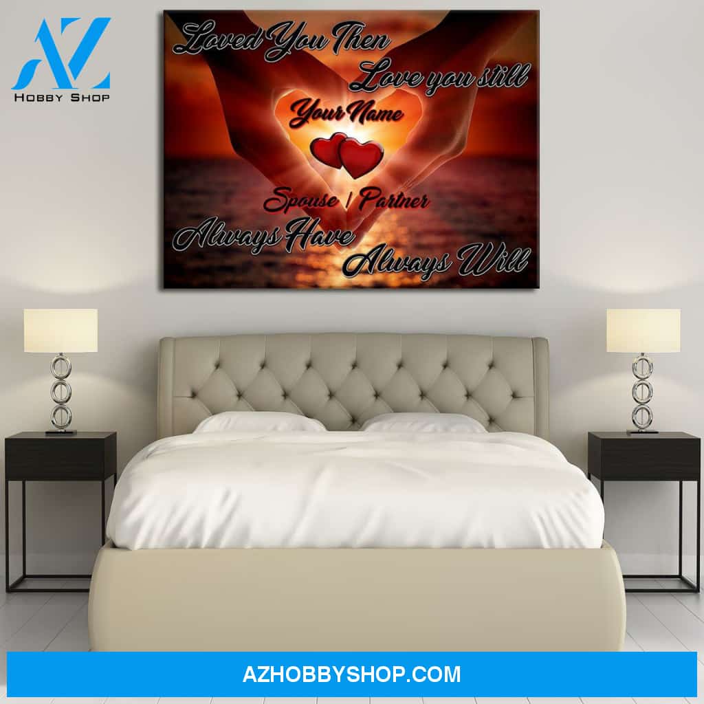 Personalized Couples Canvas