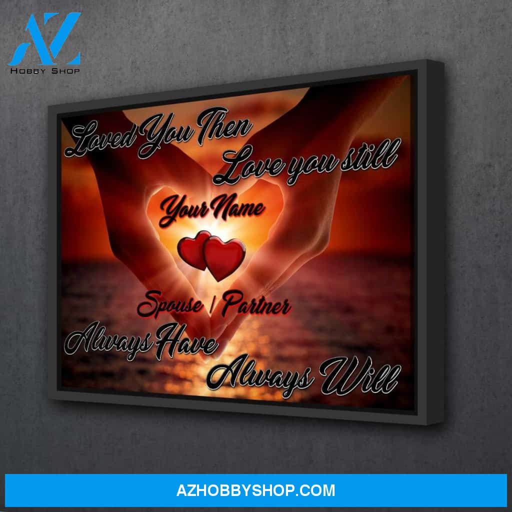 Personalized Couples Canvas