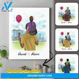 Personalized Dad Canvas - Birthday Gift Ideas For Dad - Thoughtful Father's Day Gifts