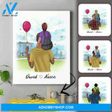 Personalized Dad Canvas - Birthday Gift Ideas For Dad - Thoughtful Father's Day Gifts
