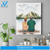 Personalized Dad Canvas - Birthday Gifts For Father From Daughter - Gifts For Your Dad