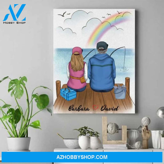 Personalized Dad Canvas - Birthday Gifts For Dad From Daughter - Best Gift For Father