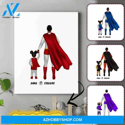 Personalized Dad Canvas - Father's Day Gift Ideas - Best Father's Day Gifts 2021
