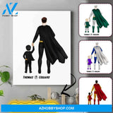 Personalized Dad Canvas - Father's Day Gift Ideas - Birthday Gift For Papa