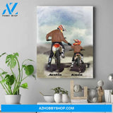 Personalized Dad Canvas - Gifts For Dad Birthday - Unique Gifts For Dad