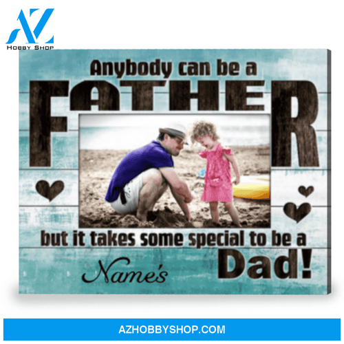 Personalized Dad Gift Meaningful Gift For Dad Unique Canvas Print