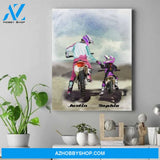 Personalized Daddy Canvas - Unique Gifts For Dad - Father Birthday Gift Ideas