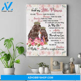 Personalized Daughter Canvas From Mom - Mother Daughter Gift Ideas - Bonus Daughter Gifts
