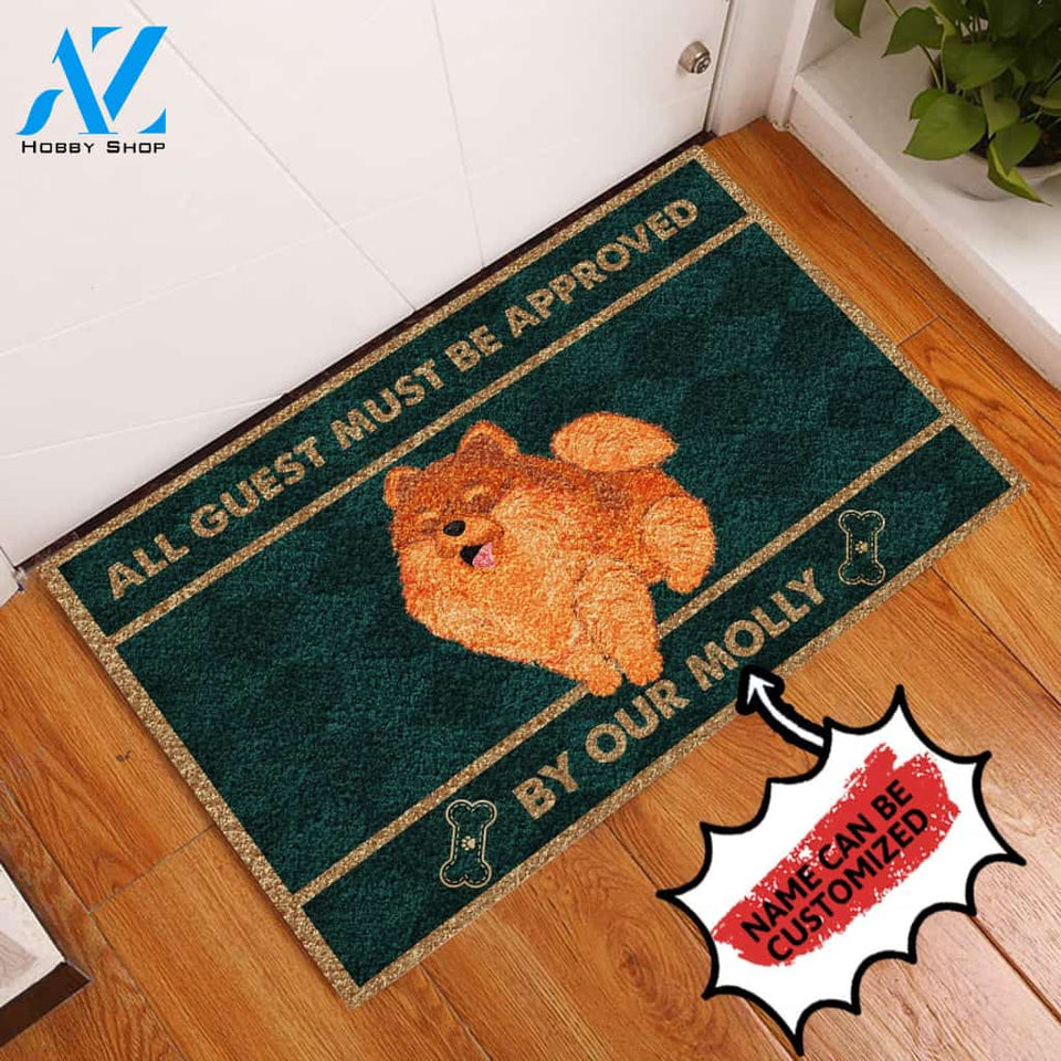 Personalized Doormat All Guest Must Be Approved | WELCOME MAT | HOUSE WARMING GIFT