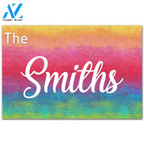 Personalized Doormat Custom Family Name Rug Indoor And Outdoor Doormat Warm House Gift Welcome Mat Gift For Friend Family