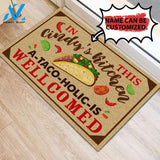 Personalized Doormat In This Kitchen | WELCOME MAT | HOUSE WARMING GIFT