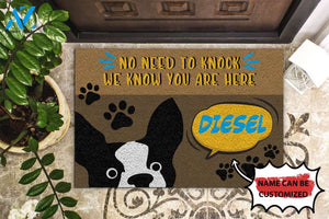 Personalized Doormat No Need To Knock | WELCOME MAT | HOUSE WARMING GIFT