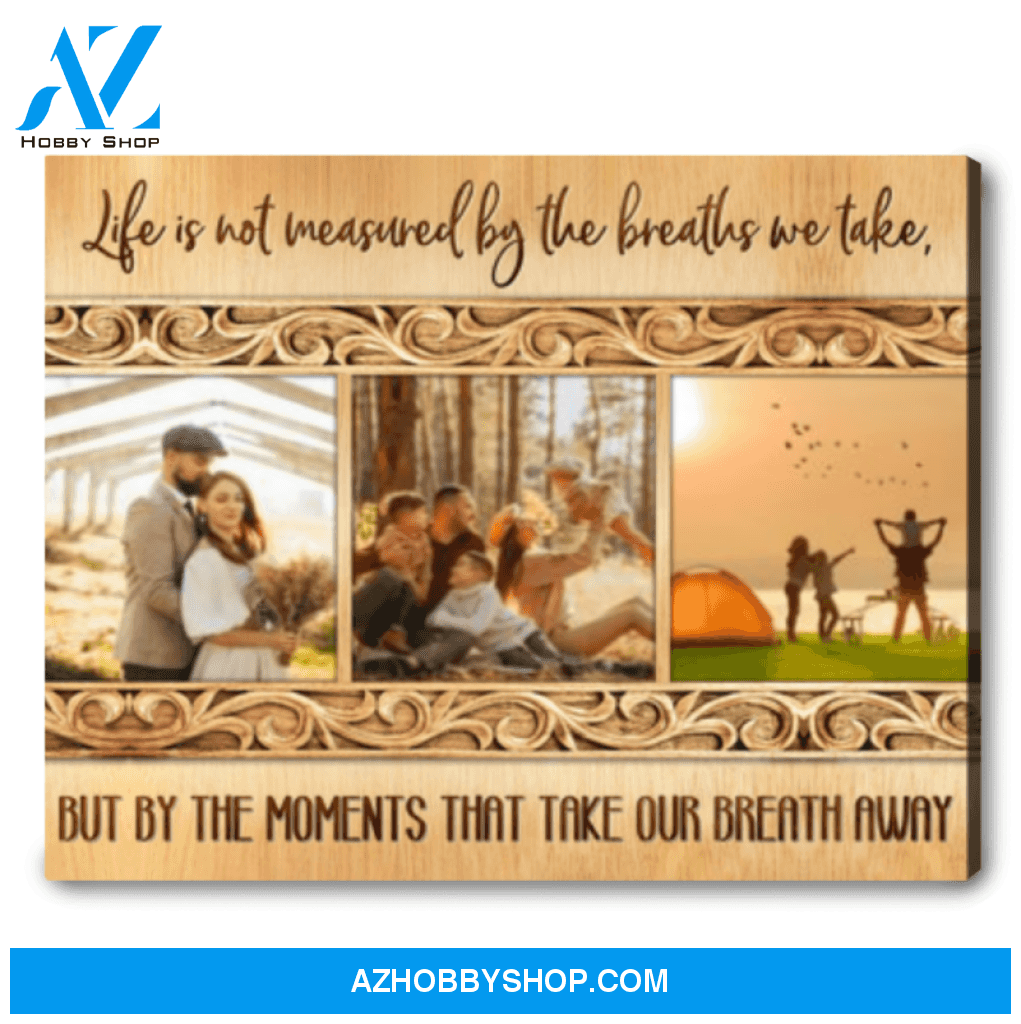 Personalized Family Gift Family Custom Wall Art Pattern Of Flower Carved Frame On Wood Background