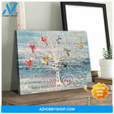 Personalized Family Name Canvases Cardinal and Hummingbird and a whole lot of love Wall Art Decor