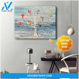 Personalized Family Name Canvases Cardinal and Hummingbird and a whole lot of love Wall Art Decor