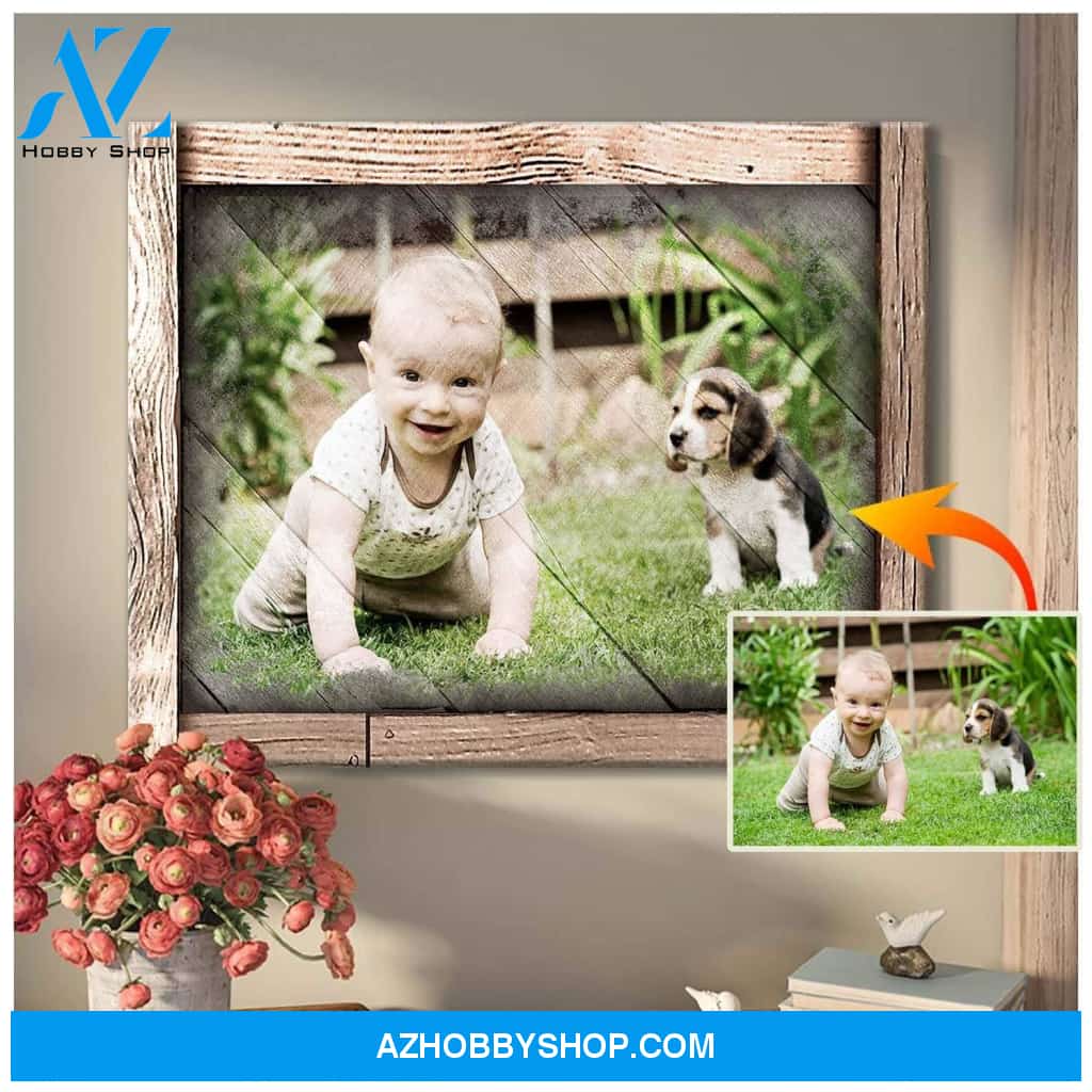 Personalized Family Photo Wall Art Canvas