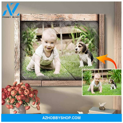 Personalized Family Photo Wall Art Canvas