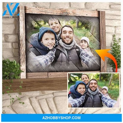 Personalized Family Photo Wall Art Canvas