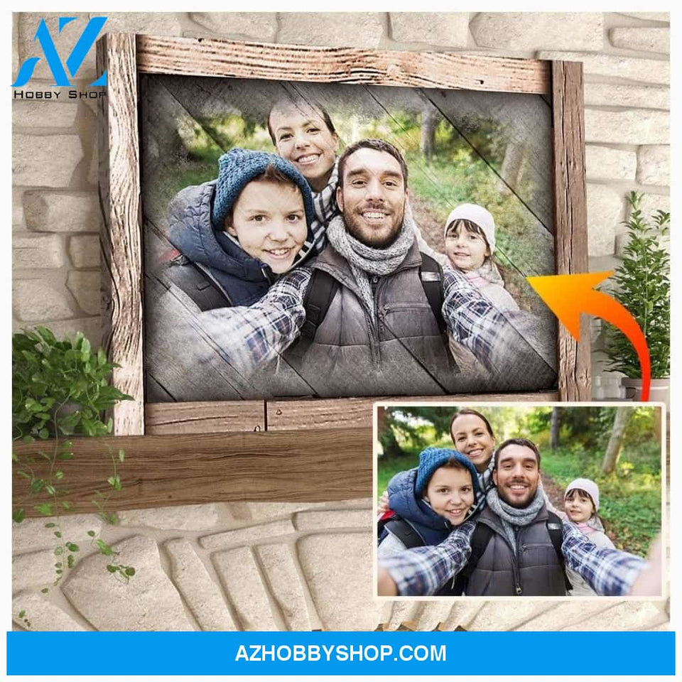 Personalized Family Photo Wall Art Canvas