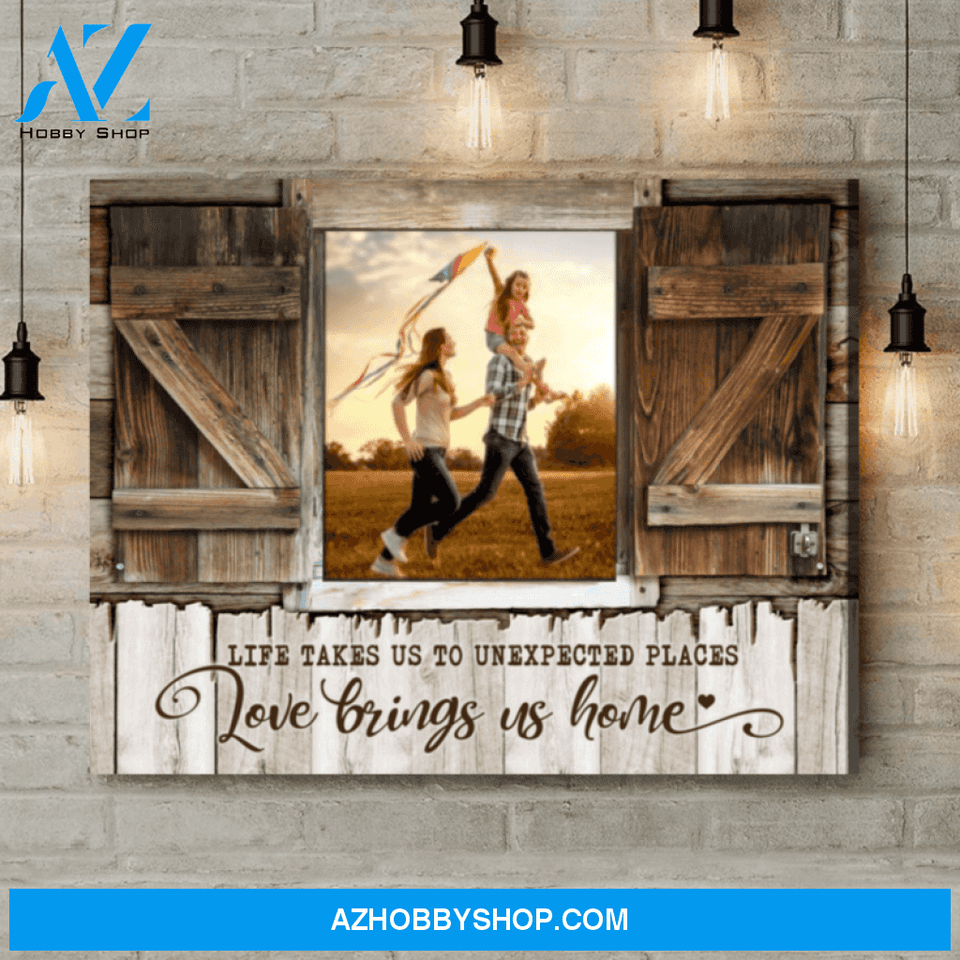 Personalized Family Wall Art House Warming Gifts Farmhouse Bedroom Decor Ohcanvas