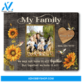 Personalized Farmhouse Wall Art House Warming Gifts Ohcanvas