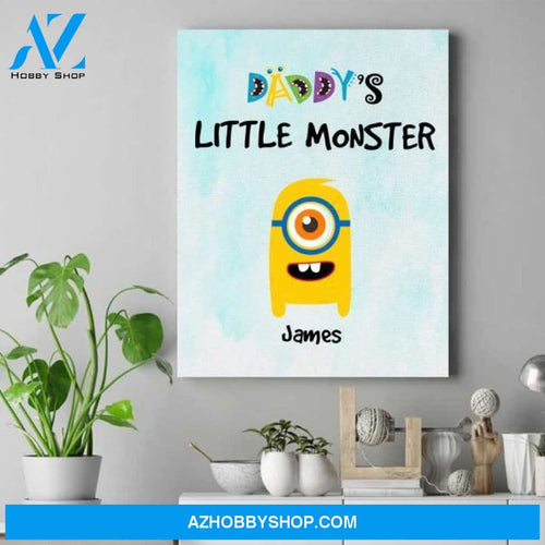 Personalized Fathers Day Canvas - Best Father's Day Gifts 2022 - Up To 6 Kids