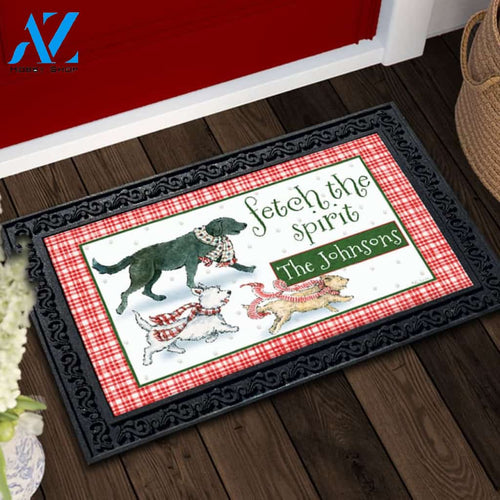 Personalized Fetch the Spirit Doormat - 18" x 30"