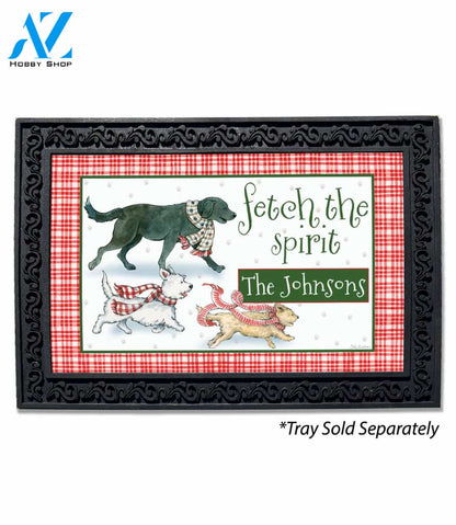 Personalized Fetch the Spirit Doormat - 18" x 30"